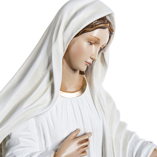Virgen de Medjugorje 170 cm fibra de vidrio 6