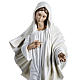 Our Lady of Medjugorje statue in painted fiberglass, 170cm s3