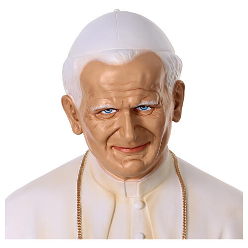 John Paul II statue in painted fiberglass, 170cm 3