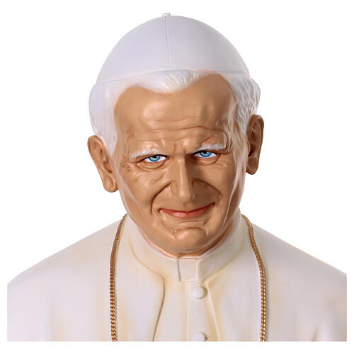 John Paul II statue in painted fiberglass, 170cm 3