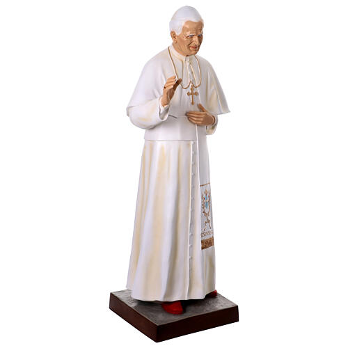 John Paul II statue in painted fiberglass, 170cm 8