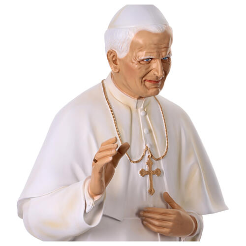 John Paul II statue in painted fiberglass, 170cm 9