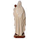 Virgin Mary with Baby Jesus in painted fiberglass, 170cm s7