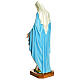 Statue Vierge Immaculée yeux en cristal fibre de verre 145cm s7