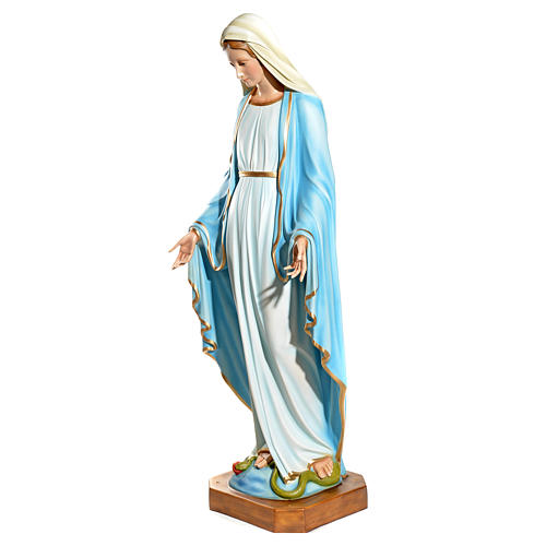 Immaculate Virgin Mary statue 145cm in fiberglass 3