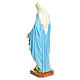 Statue Vierge Immaculée fibre de verre 145cm peinte s4