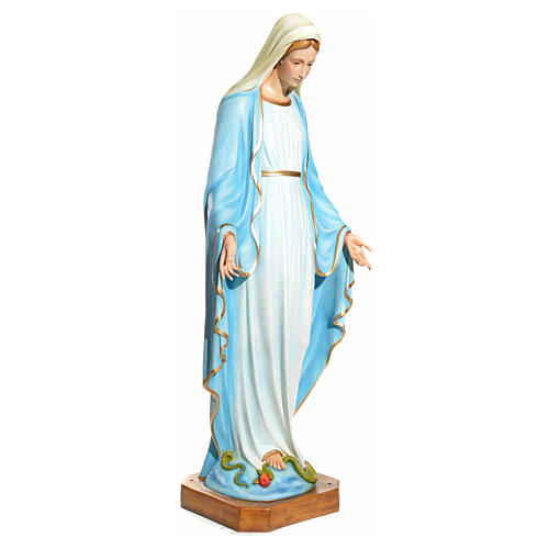 Immaculate Virgin Mary statue 145cm in fiberglass 2
