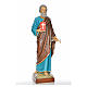 Saint Peter statue in painted fiberglass 160 cm s1