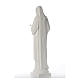 Virgin Mary with baby 110 cm statue in fibreglass, white s3