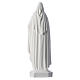 Saint Teresa white fiberglass statue, 60 cm s4