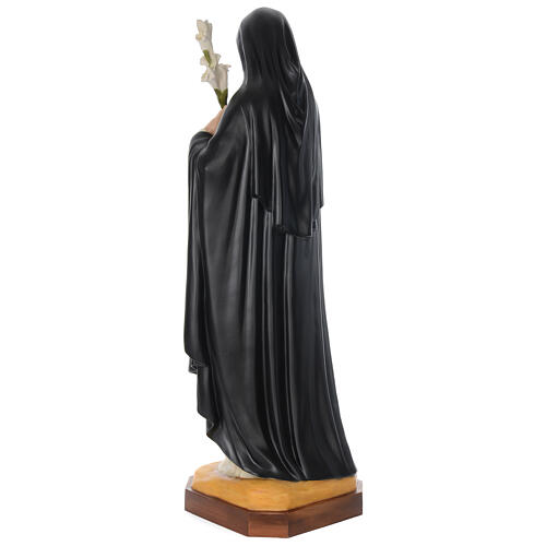 Statue Hl. Katarina 160cm handgemalten Fiberglas 6