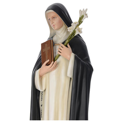 Figurka święta Katarzyna 160cm  włókno szklane kolorowe 4
