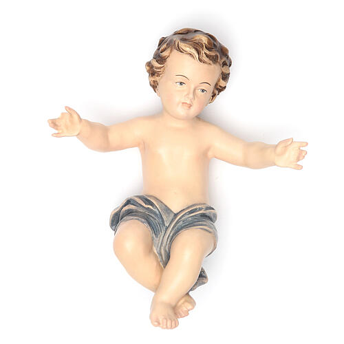 Niño Jesús para belén 20 cm fibra de vidrio 1