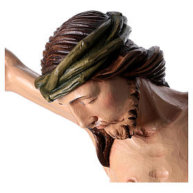 Cuerpo de Cristo de fibra de vidrio pintada