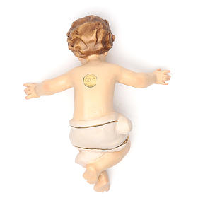 Baby Jesus 20cm fiberglass, white garment