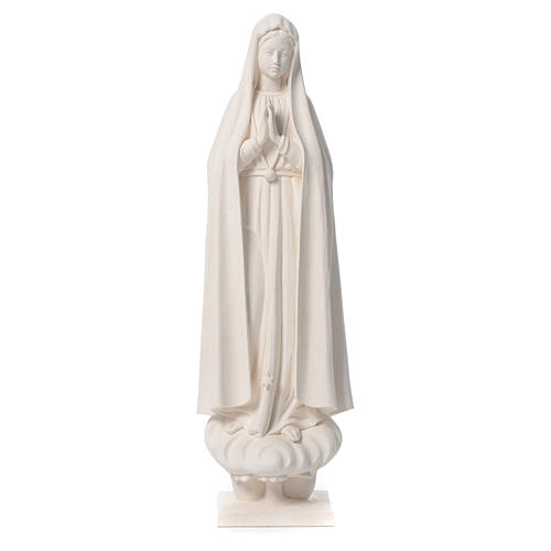 Our Lady of Fatima 60 cm in natural fiberglass 1