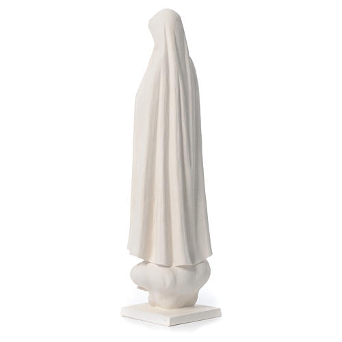 Madonna di Fatima 60 cm fiberglass naturale 3