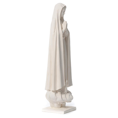 Madonna di Fatima 60 cm fiberglass naturale 4