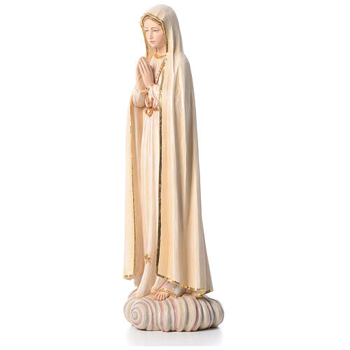 Our Lady of Fatima 100 cm in coloured fiberglass Valgardena 3