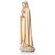 Our Lady of Fatima 100 cm in coloured fiberglass Valgardena s3