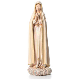 Virgen de Fátima 100 cm  fibra de vidrio pintada de la Val Gardena