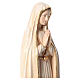Virgen de Fátima 100 cm  fibra de vidrio pintada de la Val Gardena s6