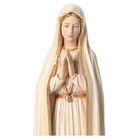Notre-Dame de Fatima 100 cm fibre de verre colorée Valgardena