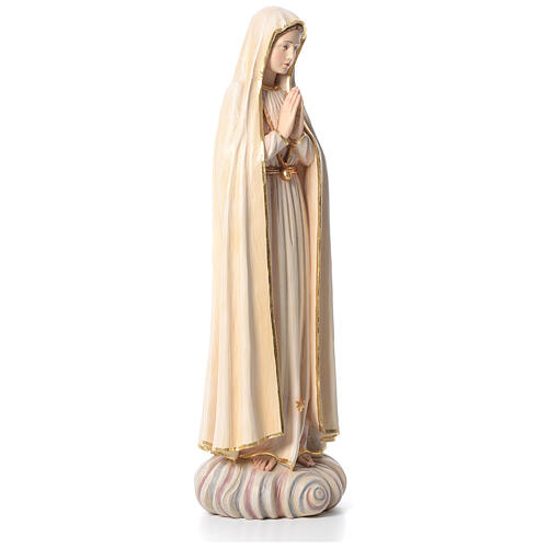 Our Lady of Fatima 100 cm in coloured fiberglass Valgardena 5