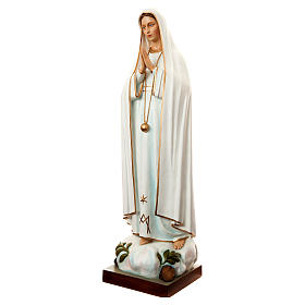 Estatua Virgen de Fátima 180 cm de fibra de vidrio pintada