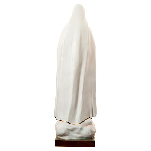 Estatua Virgen de Fátima 180 cm de fibra de vidrio pintada 5