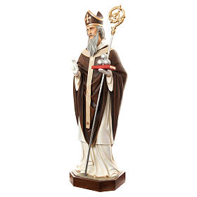 Saint Nicholas of Bari 170 cm in painted fiberglass