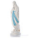 Virgen de Lourdes 160 cm fibra de vidrio con colores originales s2