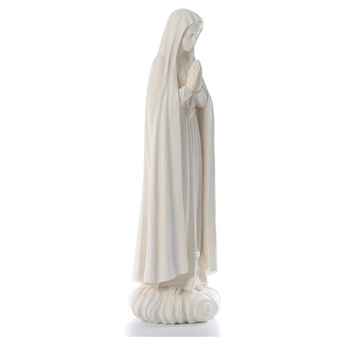 Our Lady of Fatima in natural fibreglass 100 cm, Valgardena 3