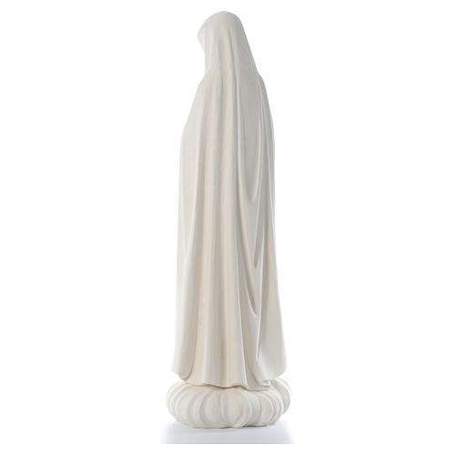 Our Lady of Fatima in natural fibreglass 100 cm, Valgardena 4