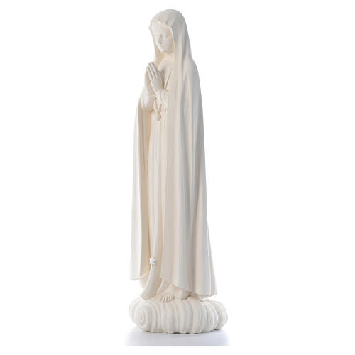 Madonna di Fatima 100 cm fibra di vetro naturale Valgardena 2