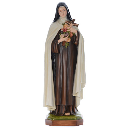 Saint Therese, 150 cm painted fiberglass statue 1