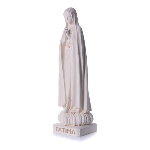 Notre-Dame de Fatima avec base fibre de verre Val Gardena 100 cm  2