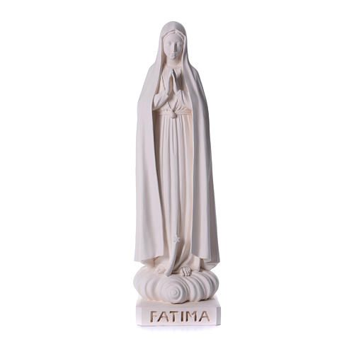 Nossa Senhora de Fátima com base fibra de vidro Val Gardena 100 cm 1