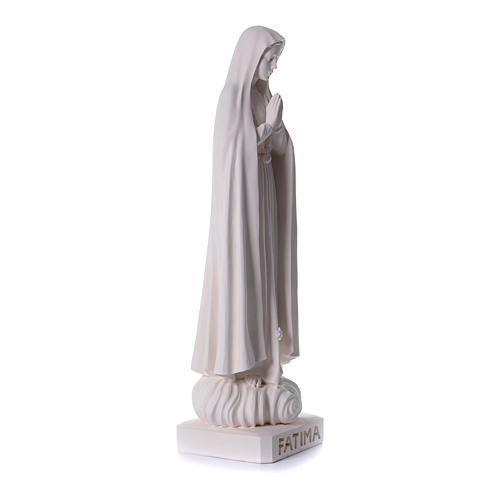 Nossa Senhora de Fátima com base fibra de vidro Val Gardena 100 cm 4