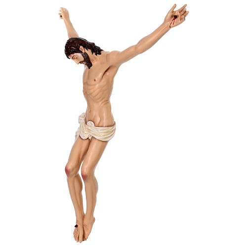 Painted fibreglass statue, body of Christ, 47 in 7
