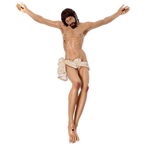 Corpo di Cristo 120 cm in vetroresina dipinta 12