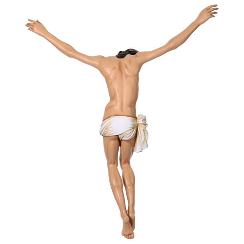Corpo di Cristo 120 cm in vetroresina dipinta 13