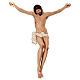 Corpo di Cristo 120 cm in vetroresina dipinta s12