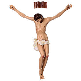 Body of Christ 120 cm in painted fiberglass