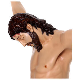 Body of Christ 120 cm in painted fiberglass