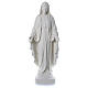 Virgen de la Milagrosa 160 cm en fibra de vidrio con tratamiento s1