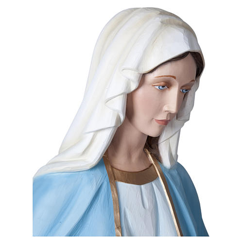 Statue of Our Lady of Miracles in fibreglass 160 cm for EXTERNAL USE 9