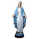 Statue of Our Lady of Miracles in fibreglass 160 cm for EXTERNAL USE s1