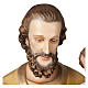 Statue of St. Joseph with Baby Jesus in fibreglass 160 cm for EXTERNAL USE s6