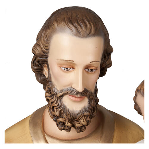 Figura Święty Józef z Dzieciątkiem 160 cm włókno szklane, NA ZEWNĄTRZ 6